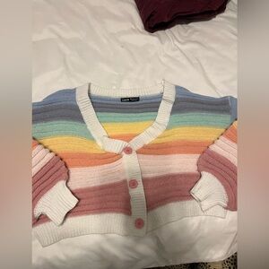 Shein cropped sweater large